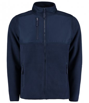 See this hardwearing fleece jacket Kustom Kit full zip workwear jacket